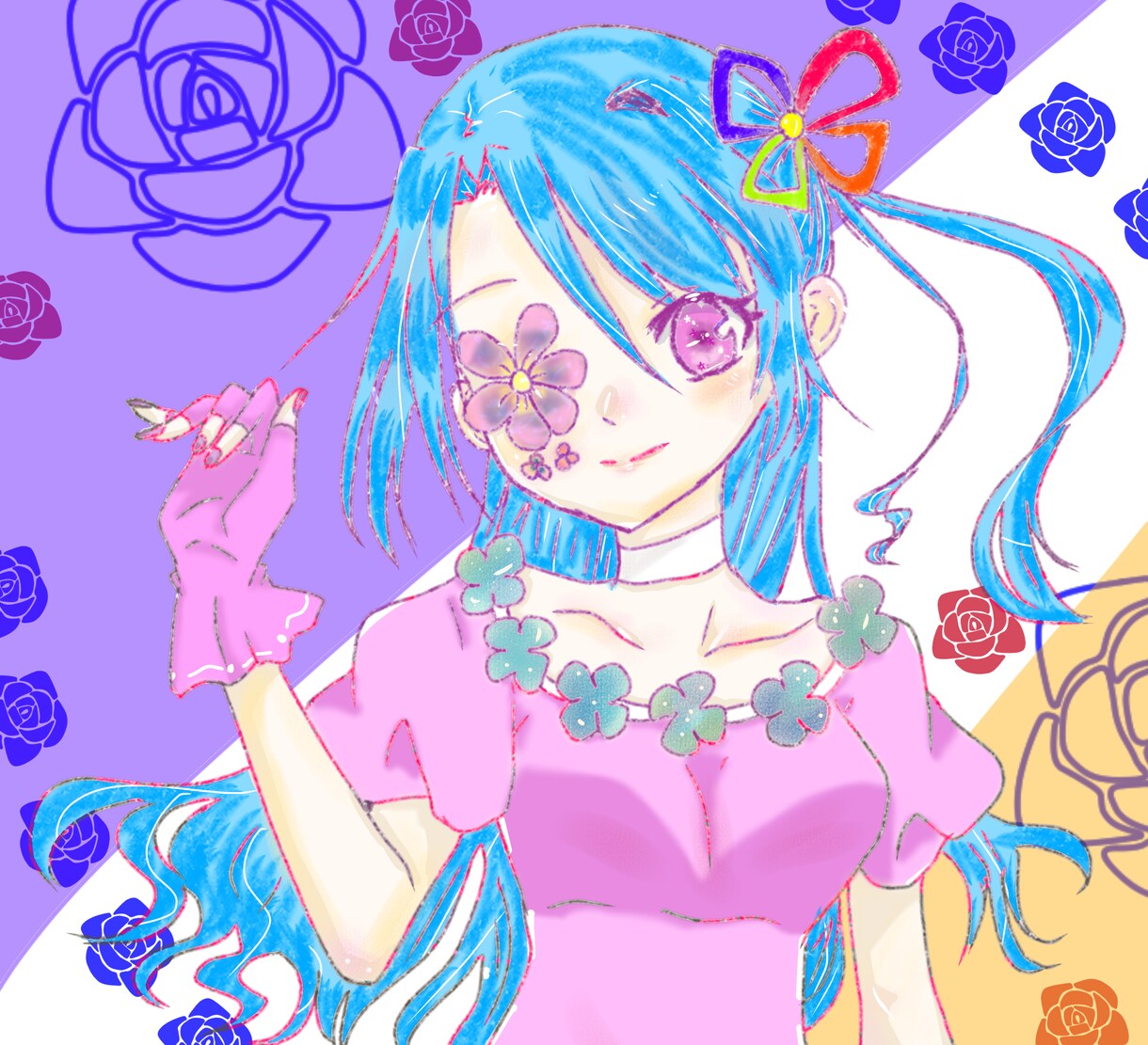 女の子を描きます イメージキャラクターを可愛く描きます イメージ1