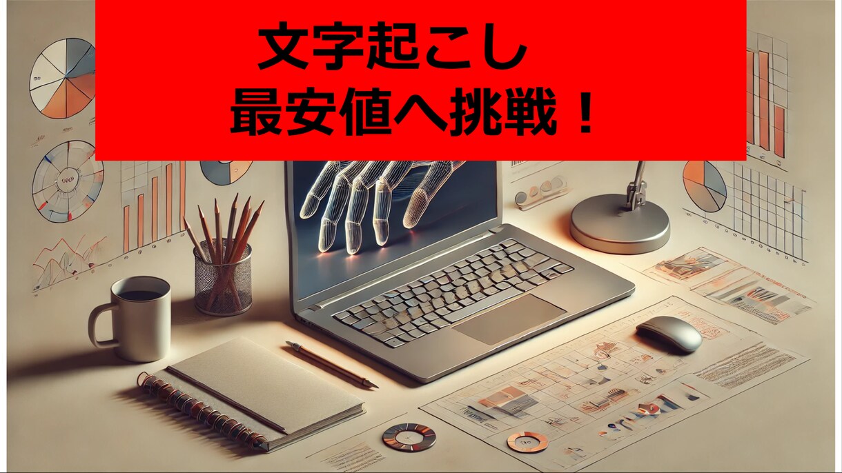 音声データの文字起こしを行います お財布に優しく、高品質！文字起こしを格安で イメージ1