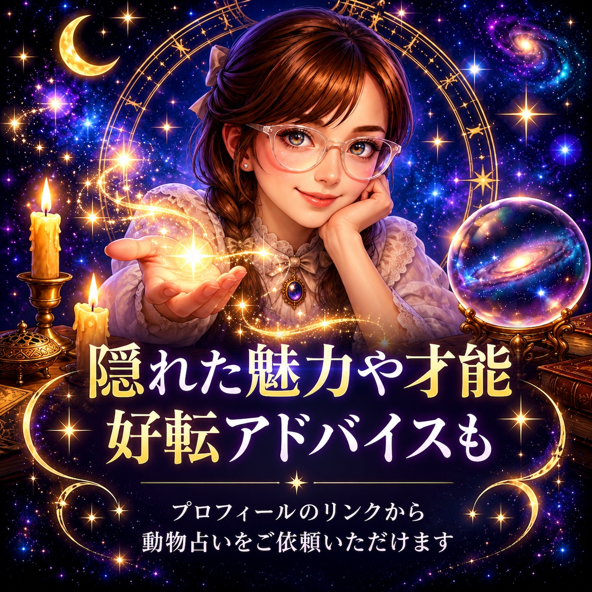 あなたの隠れた才能を 動物キャラで読み解きます 生年月日から60種類の中のあなたの動物キャラを見つけます✩ イメージ6