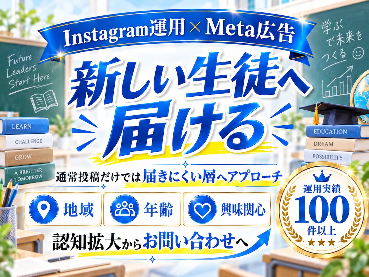 教育業界に特化！Instagram運用をいたします 教育業界の「集客・問い合わせ」に強いInstagram運用 イメージ11