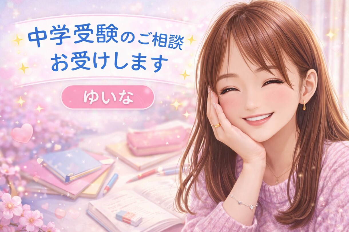 中学受験、灘校卒の息子を持つ私がご相談お受けします 中学受験のご相談、サポートの仕方、愚痴、何でもお話し下さいね イメージ1