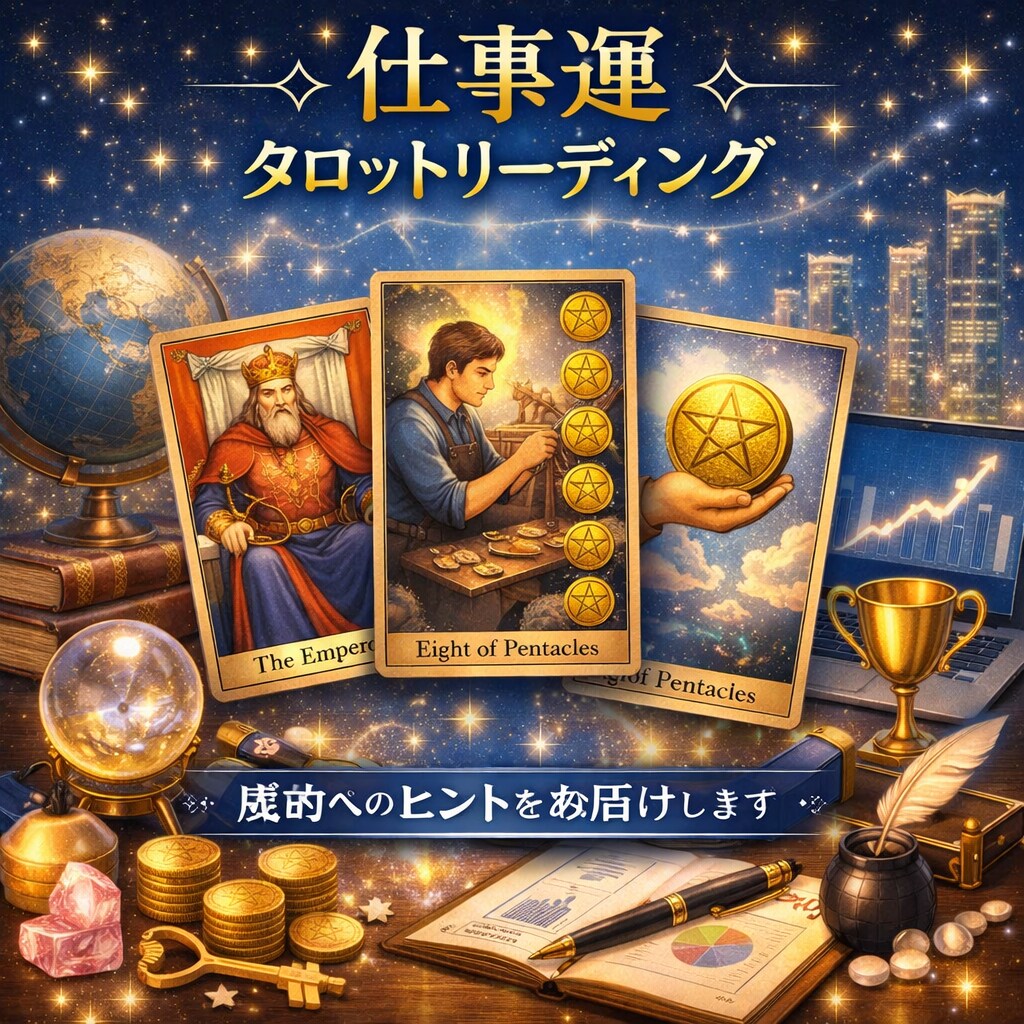AIタロット×星座で今のあなたを鑑定します 恋愛・仕事・人生のモヤモヤをすっきり解消し イメージ3
