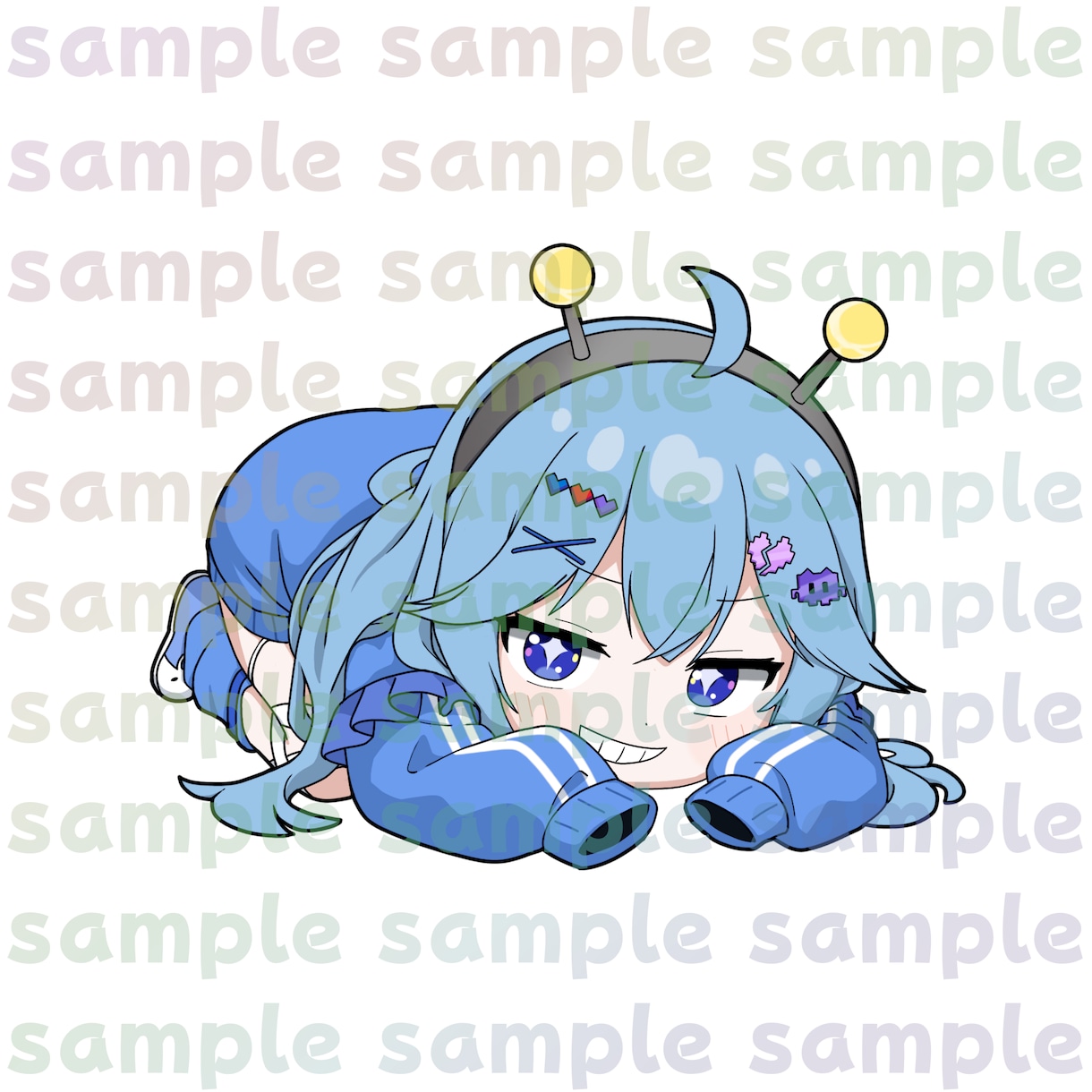ミニキャラのイラスト描きます SNS、サムネ、グッズ用などかわいいミニキャラ描きます！① イメージ6