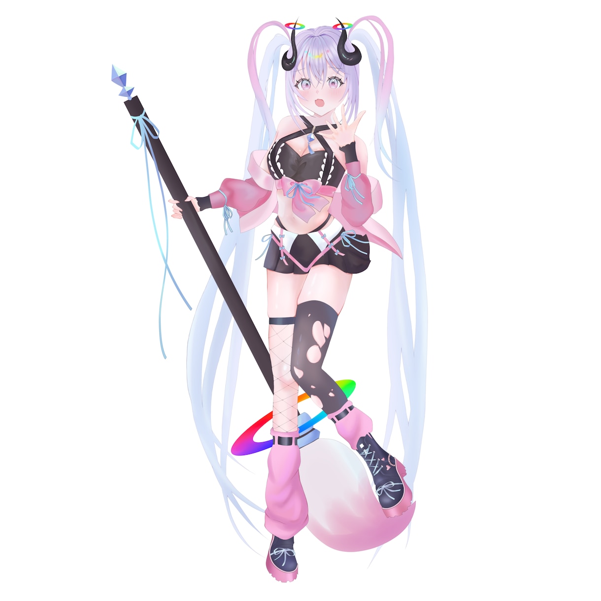 100人のVママになってみた！？企画やります IRIAM・VTuberのキャラクターデザイン立ち絵制作 イメージ2
