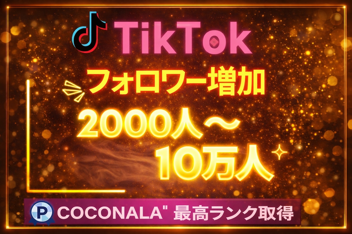 TikTokフォロワーを増加します TikTokフォロワー宣伝・拡散！いいね・再生数も対応可能！ イメージ1