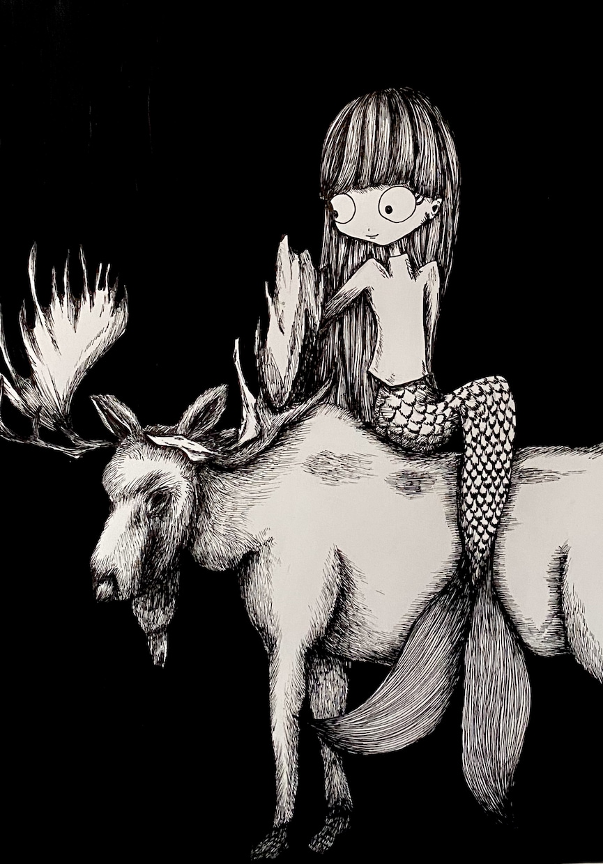 ダークファンタジーのイラストを描きます 現役デザイナーが独特な世界観をお届けします。 イメージ5