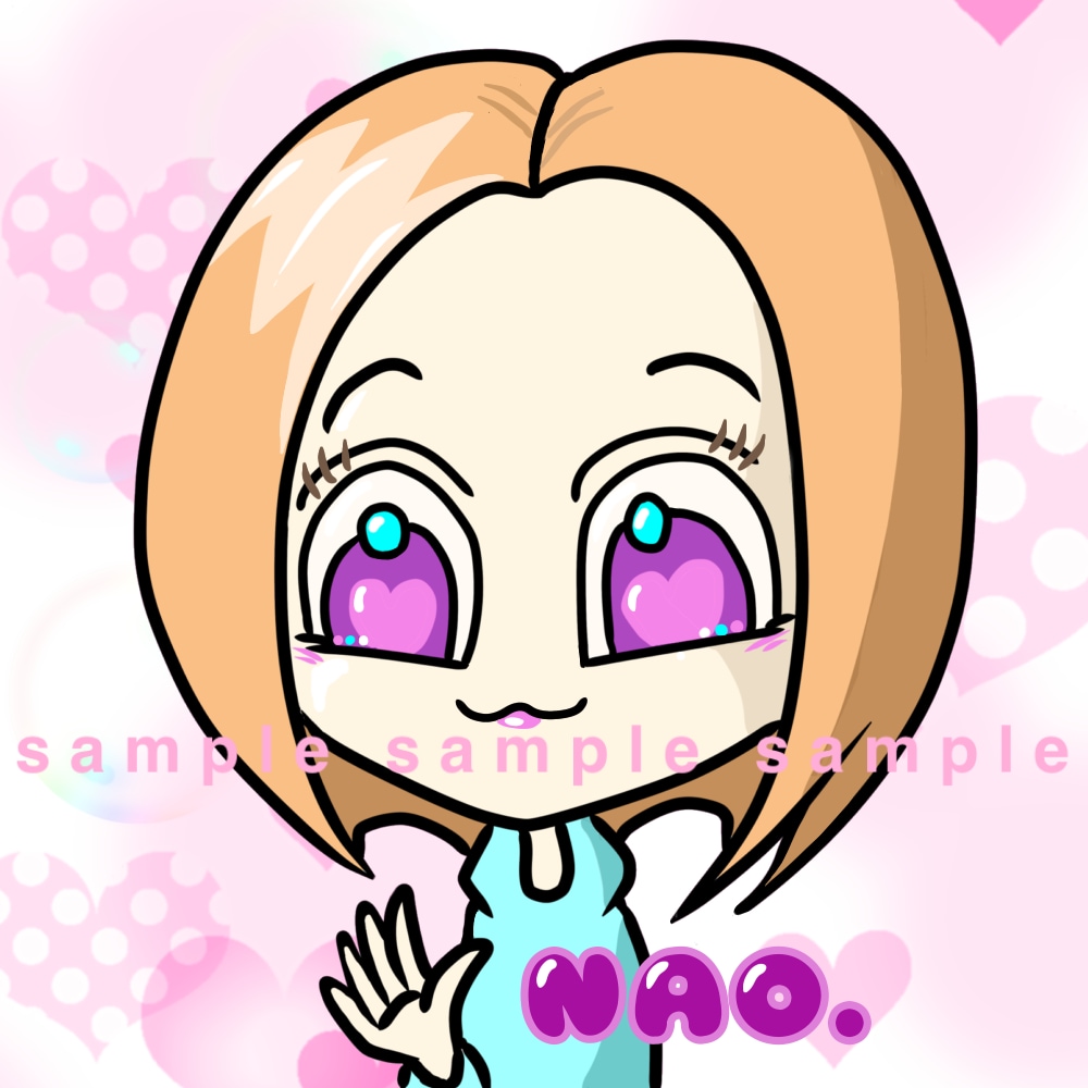 可愛い☆シンプルアイコン描きます まずはお気軽にご相談ください☆ イメージ3