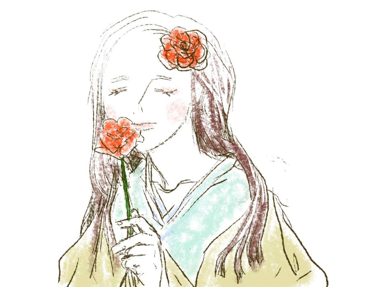 SNS用の人物イラストかきます 可愛い・おしゃれな雰囲気のイラストが得意！ イメージ6