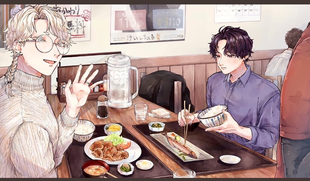 明るく活気のあるイラスト描きます 食べ物を食べる姿や生活感のあるイラストを求めている方へ イメージ5
