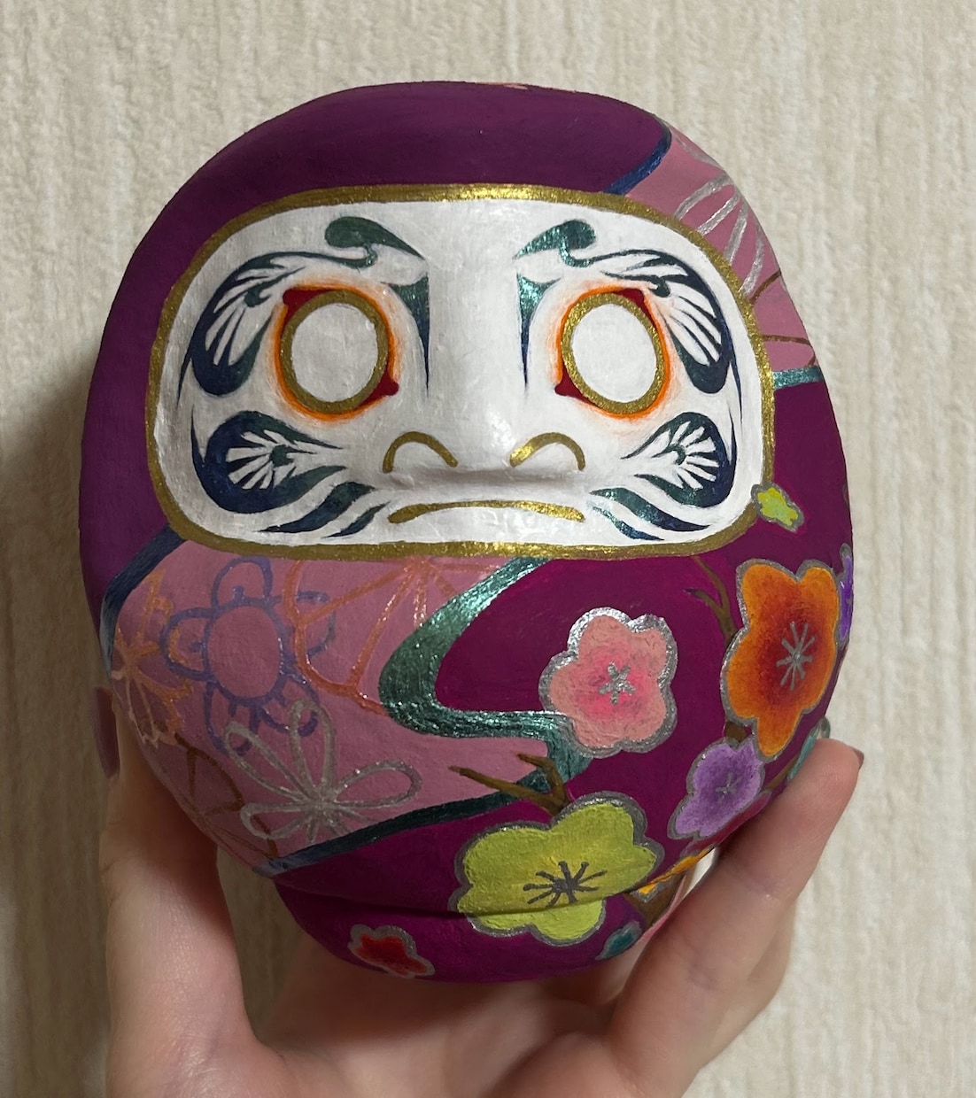 世界にひとつ！手描きオリジナルだるまをお作りします 手描きのオリジナルだるまで、記念日やお祝いをもっと特別に！ イメージ1