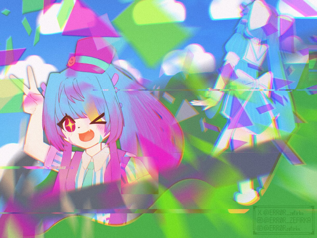 キャラクターイラスト制作いたします 【VTuber・配信者・TRPG・ゲーム制作向け】 イメージ3