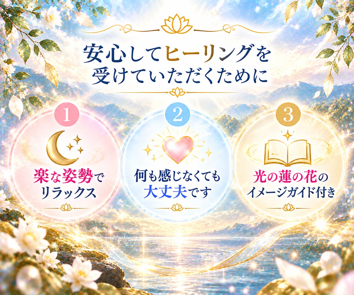 魂の起動ヒーリング｜本来の光を呼び覚まします あなたの内なる光を、目覚めのときへ イメージ4