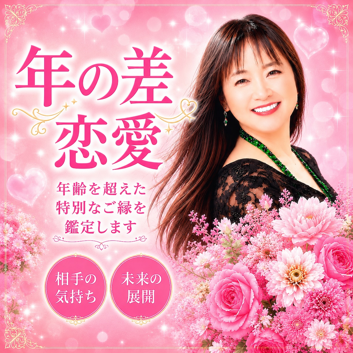 お相手の本当の気持ちを占います 【年の差恋愛専門】年齢を超えた運命の恋✨ 未来の展開 イメージ1