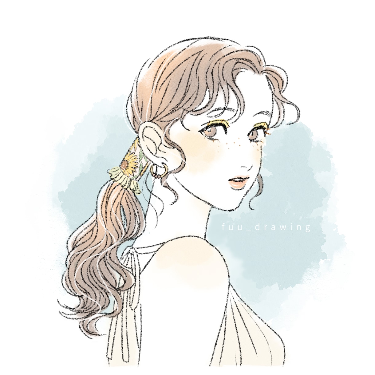 おしゃれでキレイ目な手描きイラスト制作します プロのイラストレーターがご希望に沿ってお描きします イメージ7