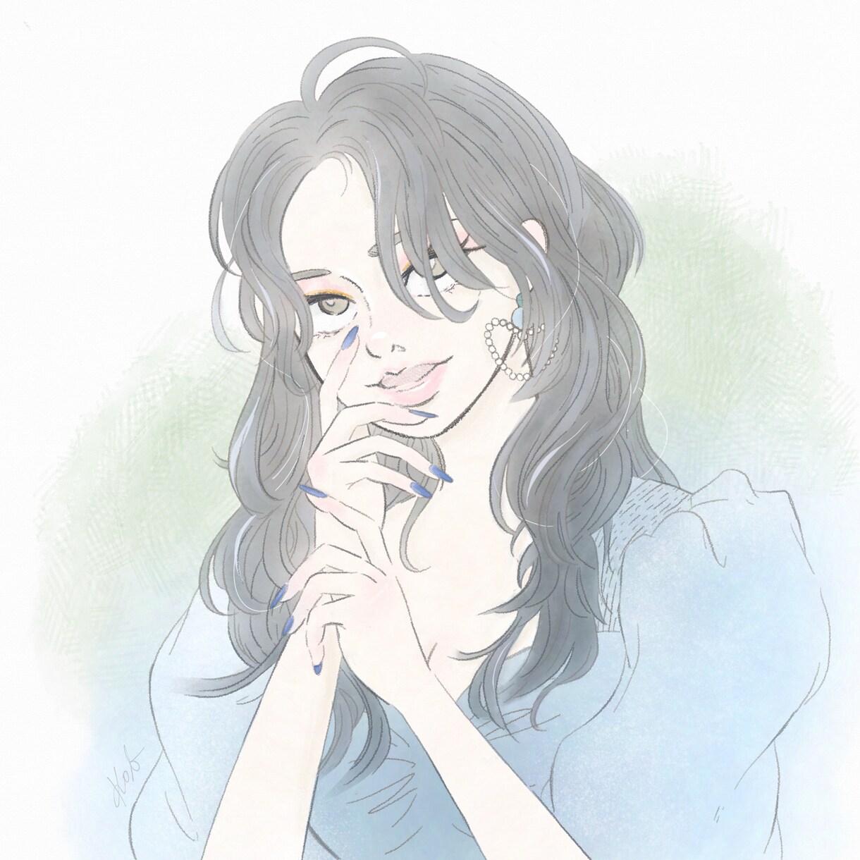 オーガニックで洗練された大人女性の絵描きます 上品でスタイリッシュな印象を作ります◎【似顔絵も可】 イメージ6