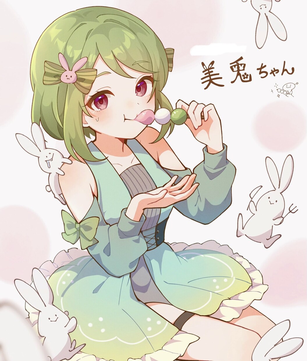 配信者向け✨お手頃価格で一枚絵を制作します 配信サムネ・SNS投稿◎高品質をお得にご依頼いただけます イメージ8