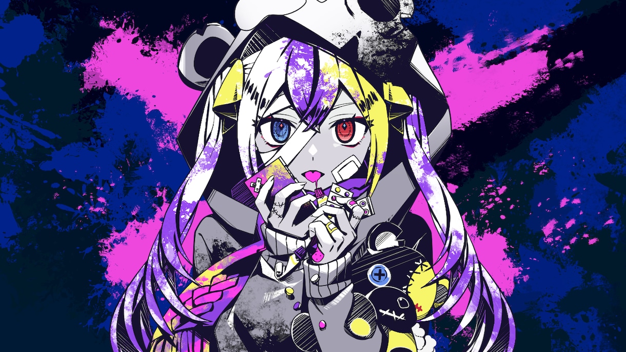 歌ってみた・ボカロ曲のイラスト描きます 歌う絵師がアナタの活動を応援したい！ イメージ6