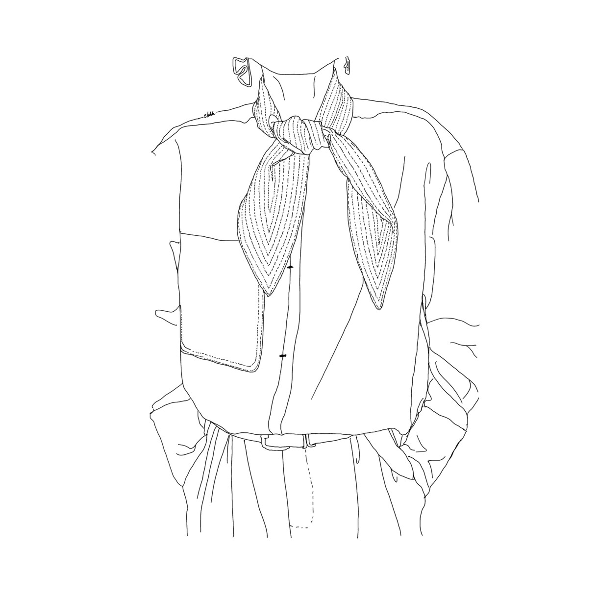 現役ファッションデザイナーが描きます あなただけのおしゃれな線画イラストをご提案いたします♪ イメージ6