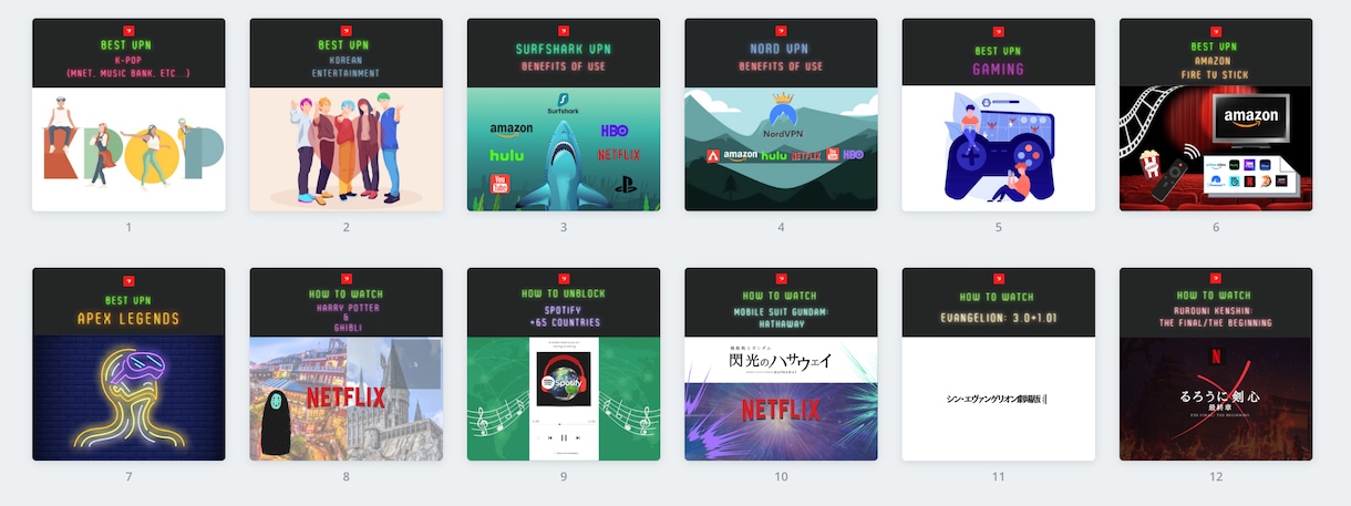CVR/収益UPしたい方に！サムネイル制作します 【ブログやInstagramに特化】クリックされるサムネ！ イメージ2