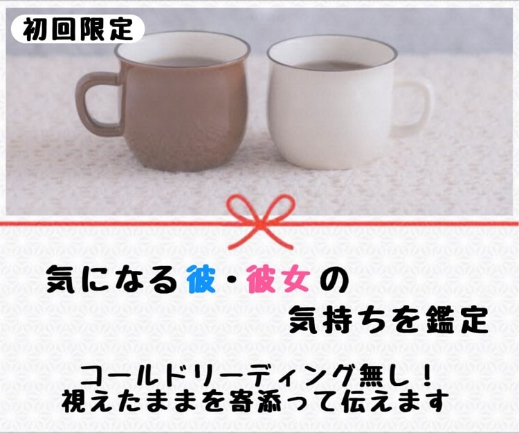 初回限定、1000円でお相手の気持ちを鑑定します コールドリーディング無し！視えたままを寄添って伝えます イメージ1
