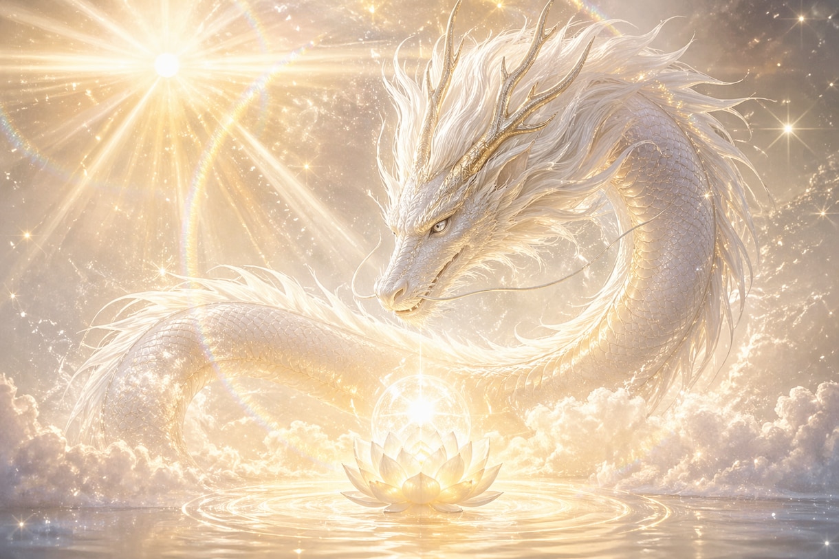 遠隔白龍レイキヒーリング。魂が癒されていきます 疲れた心と魂を浄化し深いリラックスへ導きます イメージ1