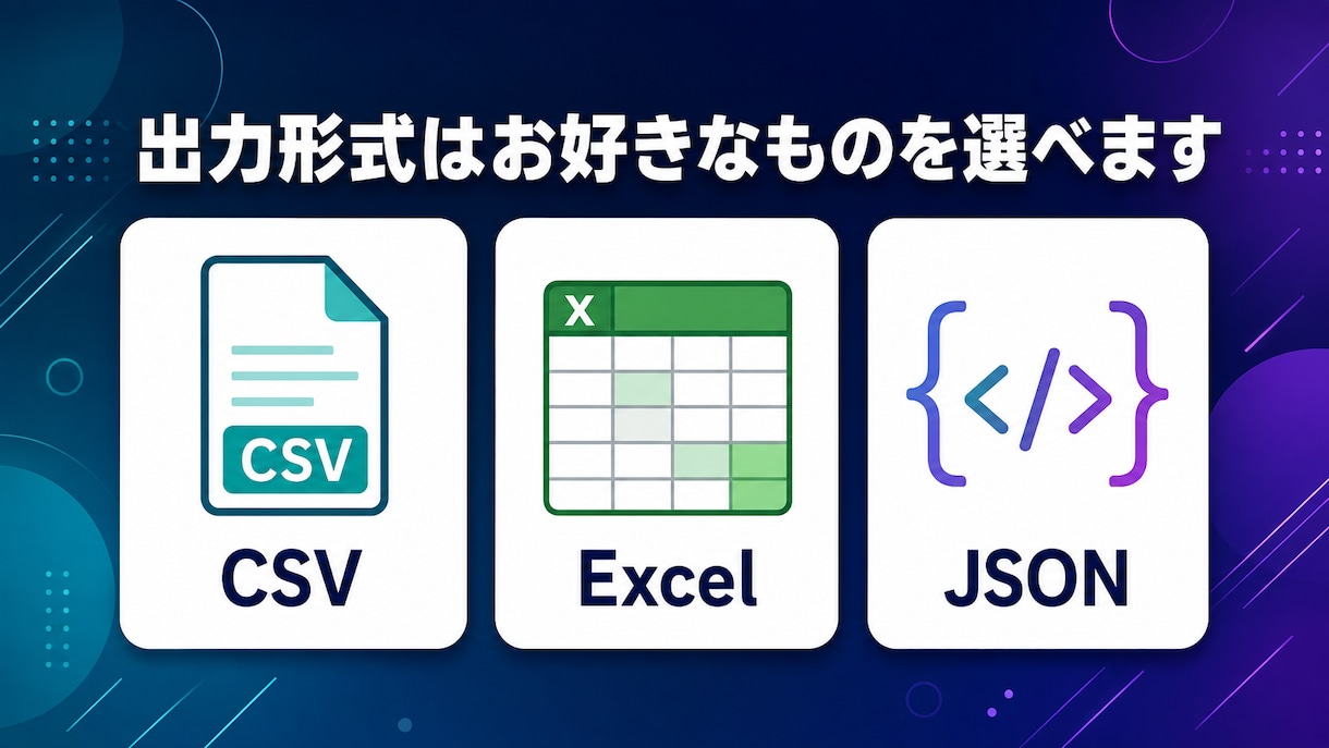 Pythonでデータ自動収集・CSV出力します 指定サイトのデータをワンクリックで自動取得 イメージ2