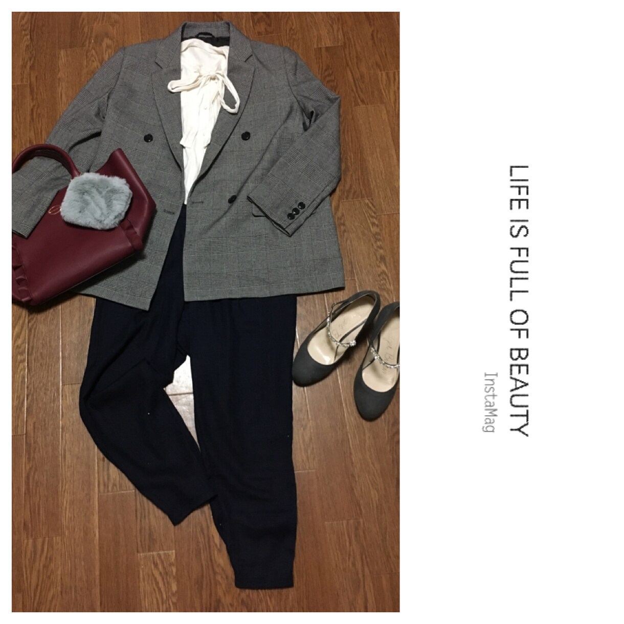 お手持ちのお洋服(+α)でコーディネートを組みます 日々のお洋服に悩みがちな女性へ イメージ1