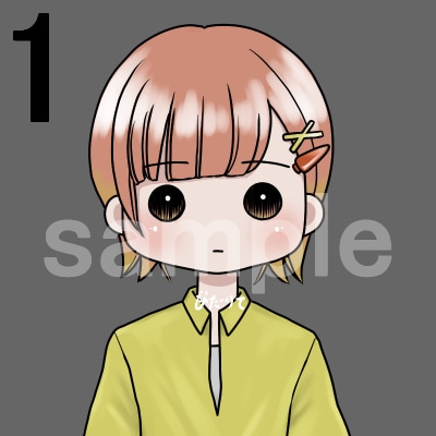 完成済みのアイコン用イラストを販売します お手頃価格でのプライベート使用アイコンイラストをお求めの方へ イメージ1