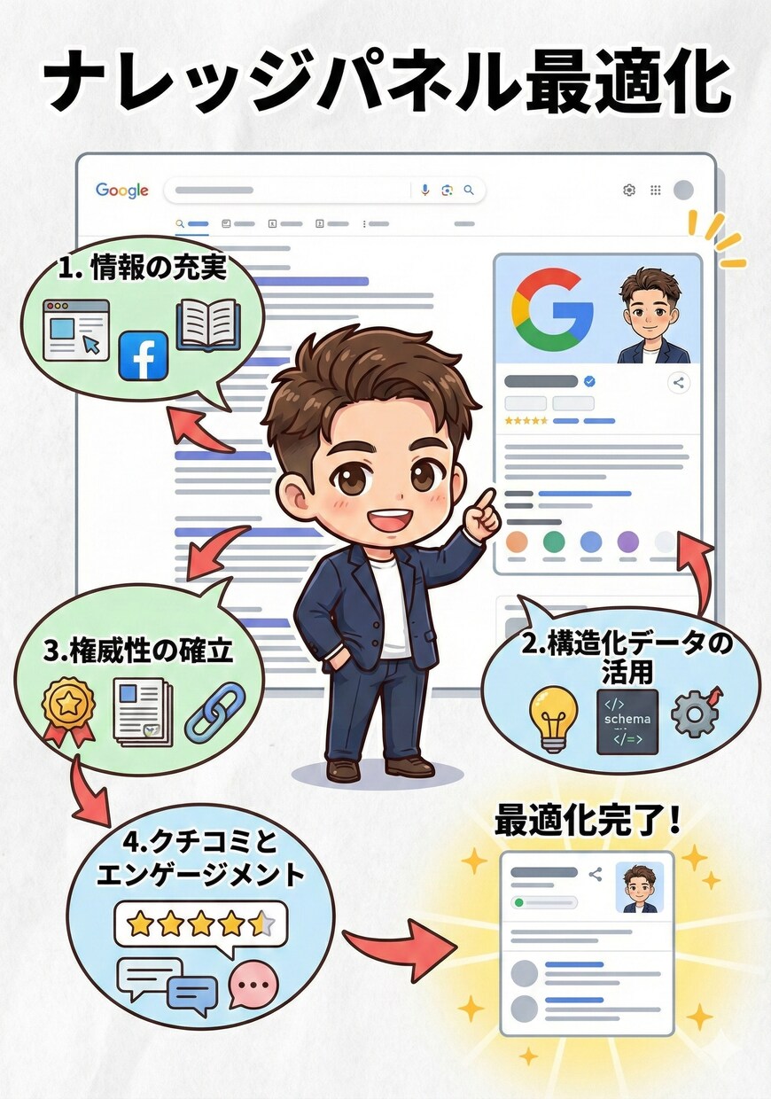 AI検索対策！次世代SEO「GEO」内部設計します まだSEOだけ？AIに貴社を「No.1」と認識させる最新設定 イメージ3