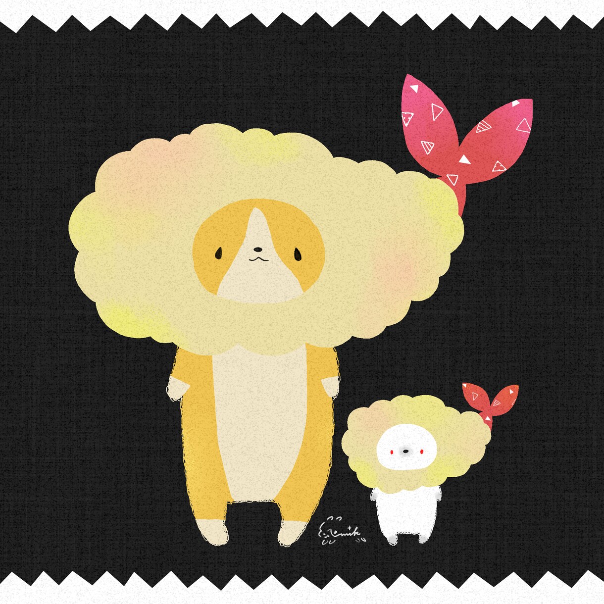 かわいい動物やペットのイラスト描きます SNS・ブログ・LINE等のアイコンをお求めの方に イメージ6