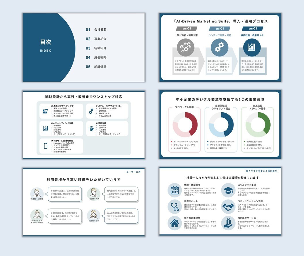 パワーポイント・営業資料をプロ品質に改善します 見やすく伝わる資料に改善｜構成から丸ごと対応します イメージ5