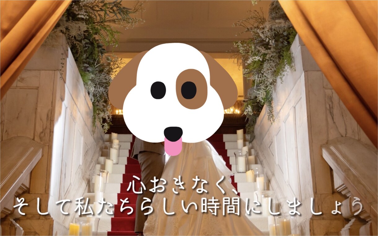 結婚式のムービー作成をします 結婚式の動画作成に費用をあまりかけたくない人へ イメージ3