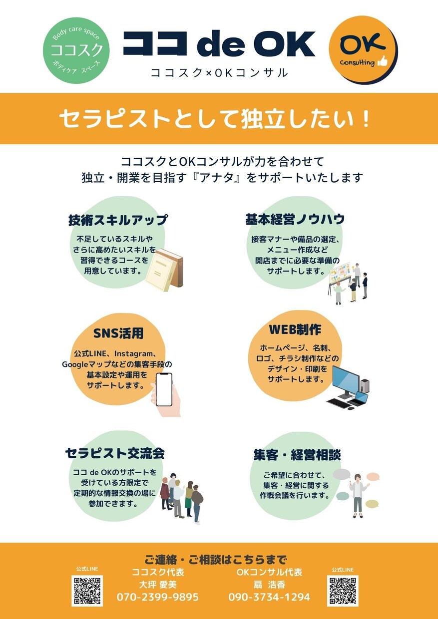 あなたの想いを伝えるチラシ制作をサポートします お店・会社のコンセプトや要望を汲み取ったチラシ制作いたします イメージ2