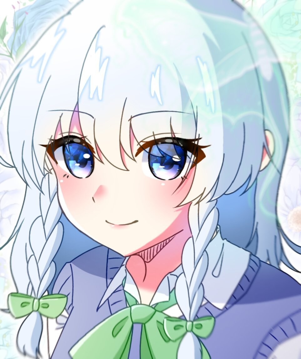 女の子のキャラクターイラストを描きます キラキラした透明感が得意です！寒色系はお任せください！ イメージ6