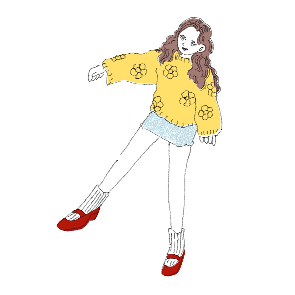 SNS・note用大人可愛いイラスト描きます 気分に寄り添うやわらかイラスト作成します イメージ6