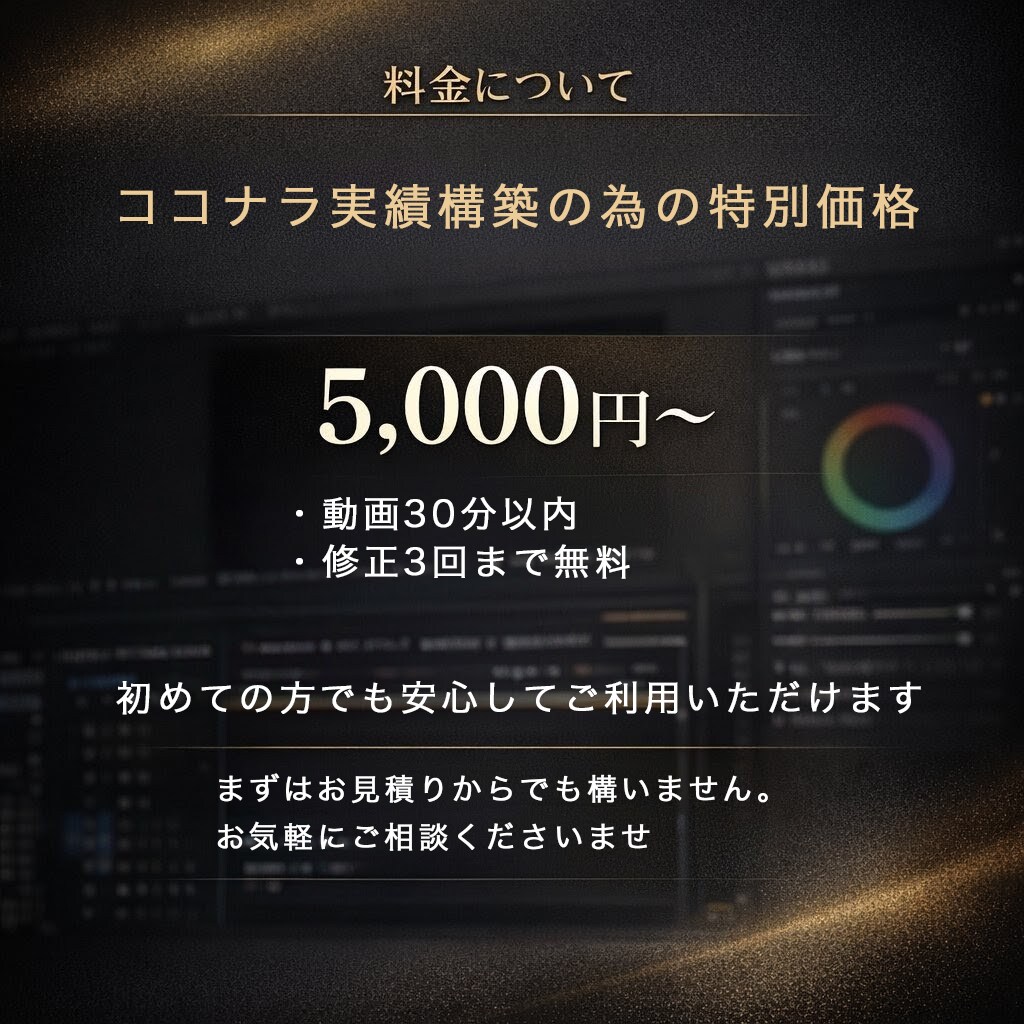 即レス対応動画編集代行30分まで対応します はじめての外注も安心。ご希望に沿って丁寧に編集します イメージ6