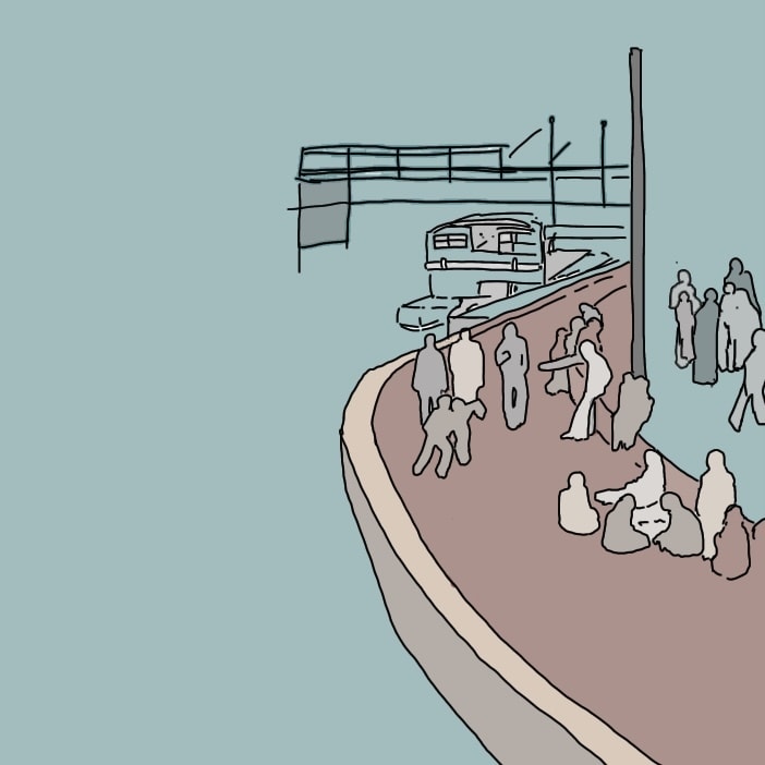 プレゼン資料を彩るイラスト描きます ちょっとした建築、周辺環境パースが必要な方へ イメージ1