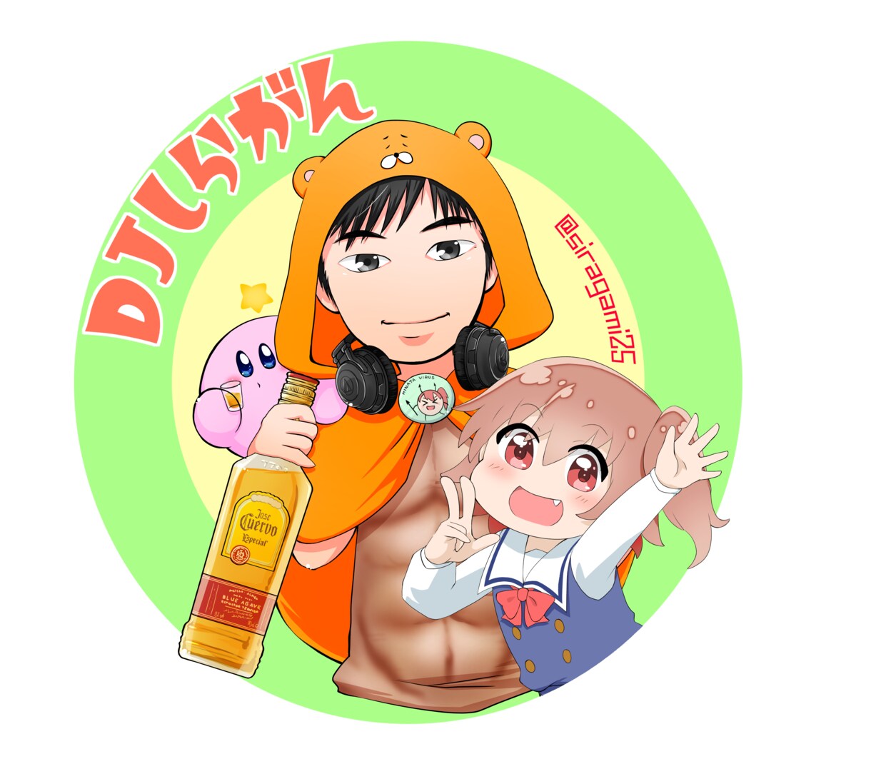 可愛いorかっこいいデフォルメイラスト描きます アイコンや告知画像等にぴったりです イメージ4