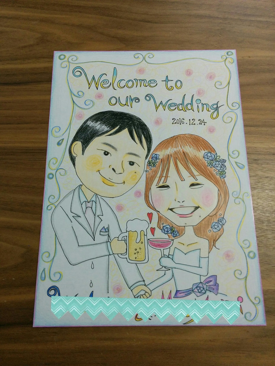 色紙に心のこもった似顔絵を描かせて頂きます プレゼント選び、ちょっとしたサプライズにお困りの方にオススメ イメージ6