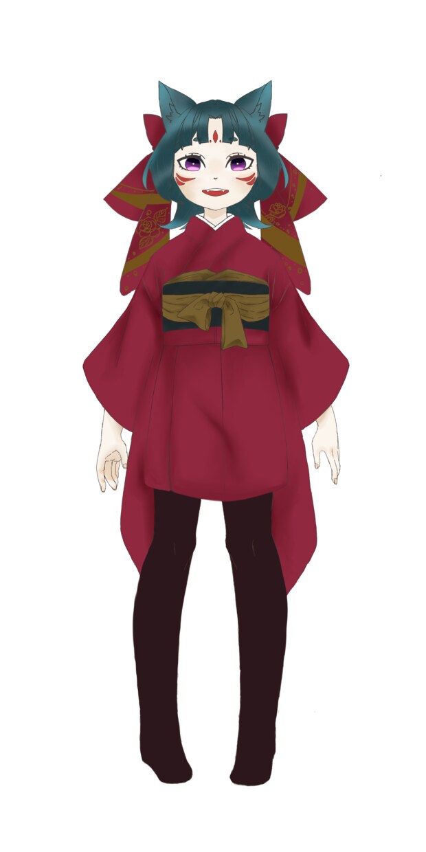 配信アプリIRIAMUでの立ち絵を描きます 可愛い女の子、ケモミミ得意です！ イメージ7