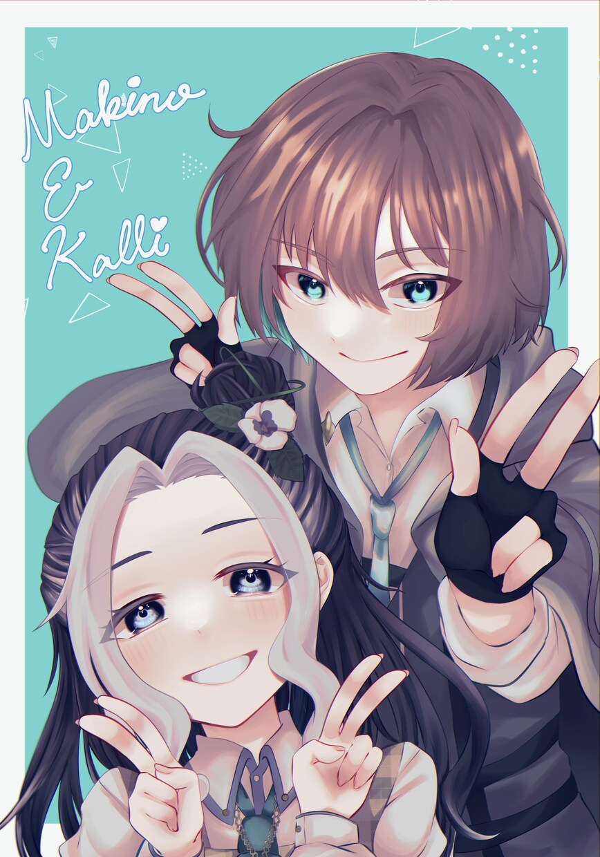 アイコン、立ち絵お描きします 可愛い男の子、女の子描けます。もちろんお兄様お姉様も！ イメージ5