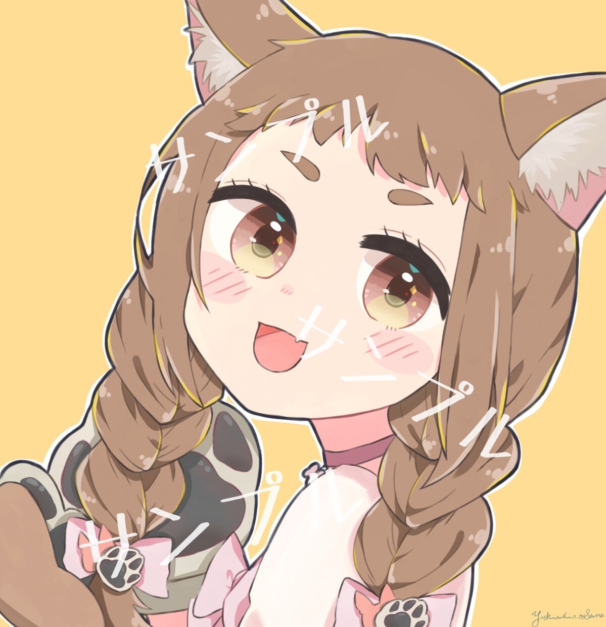 アイコン、イラスト描きます 可愛い最高の1枚を作成します。 イメージ1