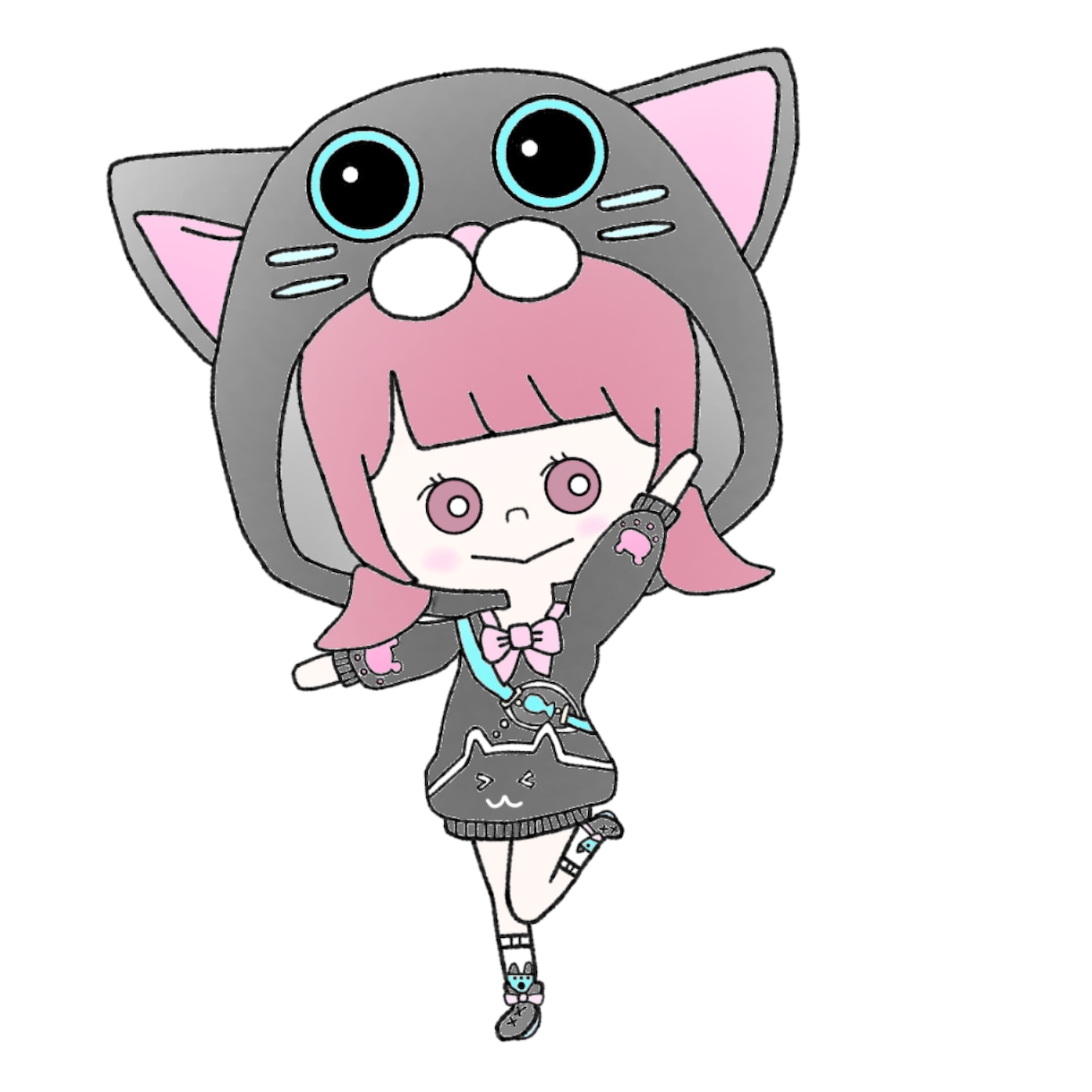 PUBGモバイルのイラスト描きます 簡単なスキンのみ描きます！ゆるい絵が好きな方！ イメージ1