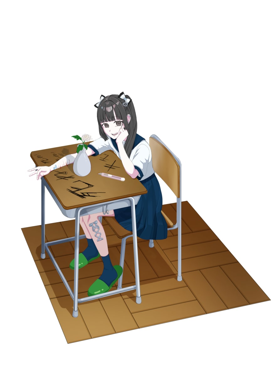 アイコン･デフォルメ･立ち絵など女の子描きます 世界一可愛くお仕立て！キャライラスト制作(立ち絵、アイコン) イメージ7