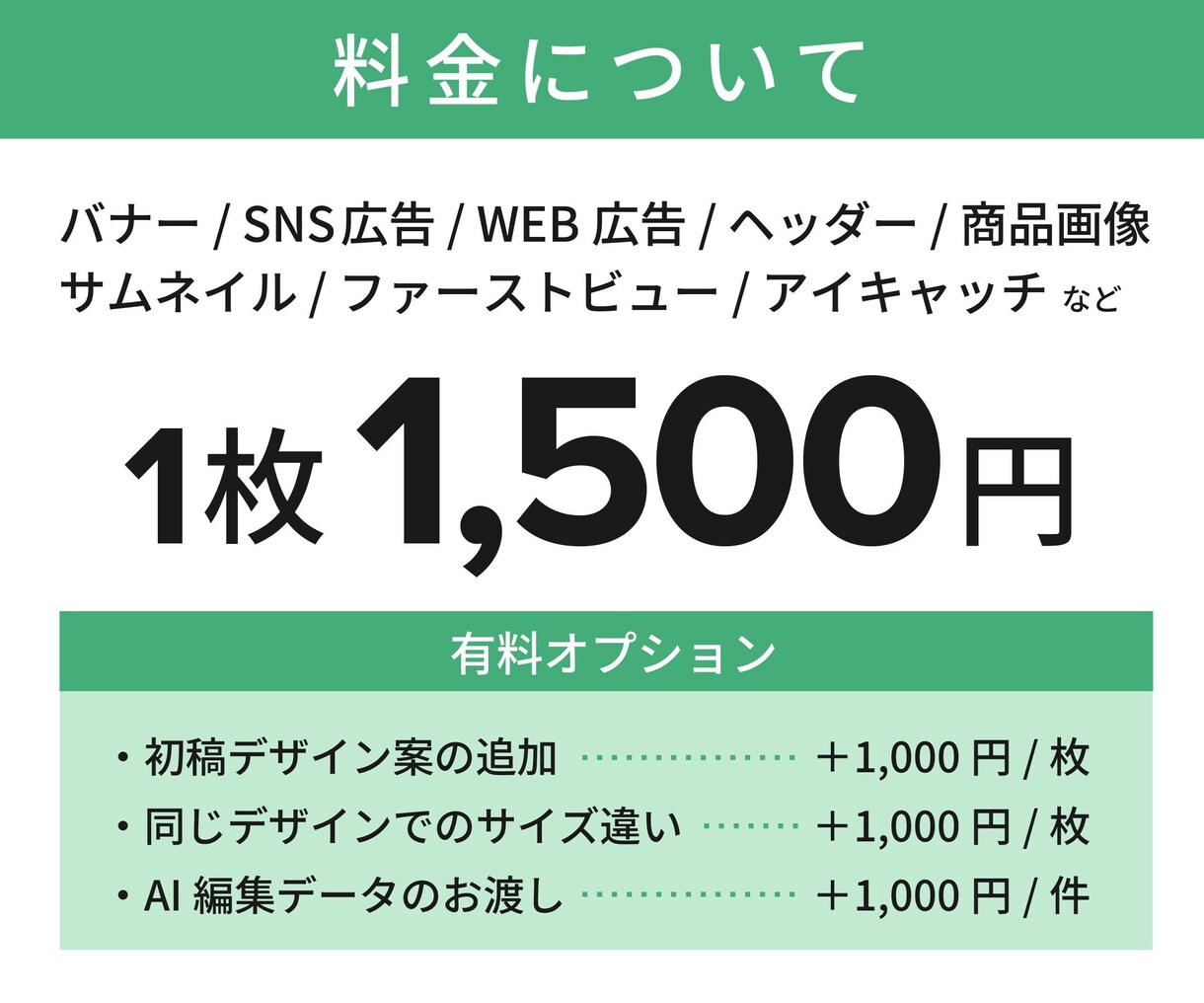 目的に合わせた「伝わる」Web画像を制作します 修正無制限｜最短2営業日｜構成からご提案 イメージ3