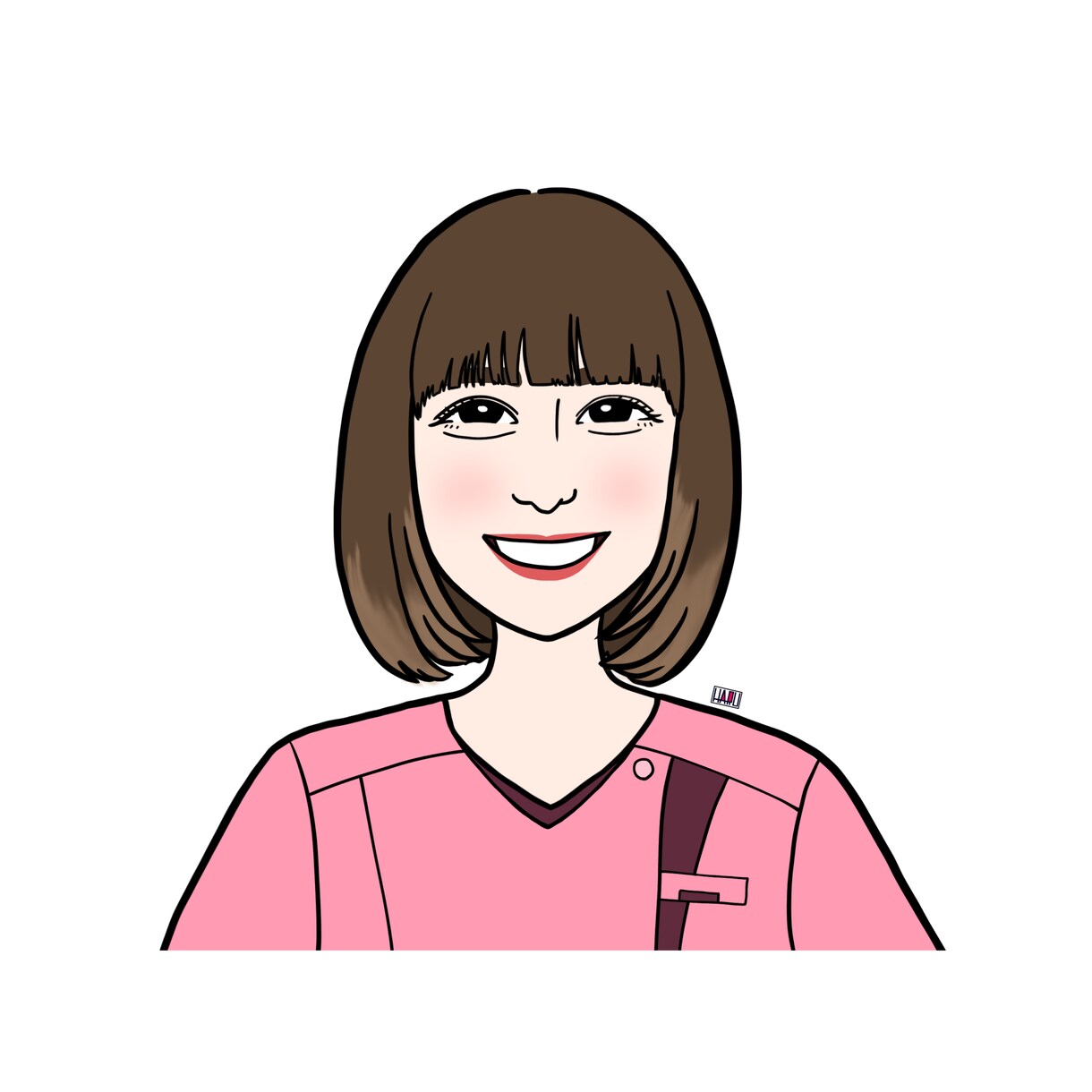 アイコンにピッタリ！かわいい似顔絵描きます ⭐︎自分のアイコンやプレゼントに イメージ3