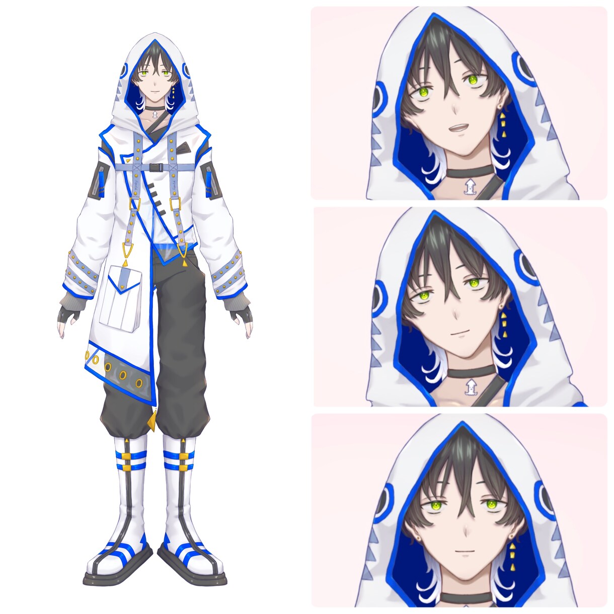 Vtuber 全工程制作します 男女キャラどちらもOK！このお値段で全てお作りします！ イメージ4
