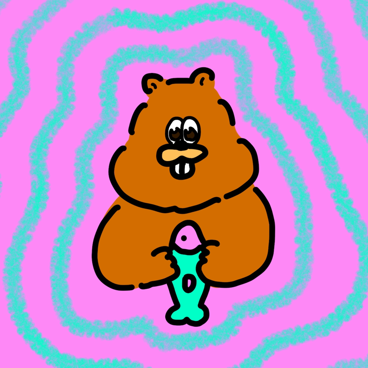 ユニークなイラストを手描きで制作します 個性的でキュートなキャラクターを求めている方へ！ イメージ1