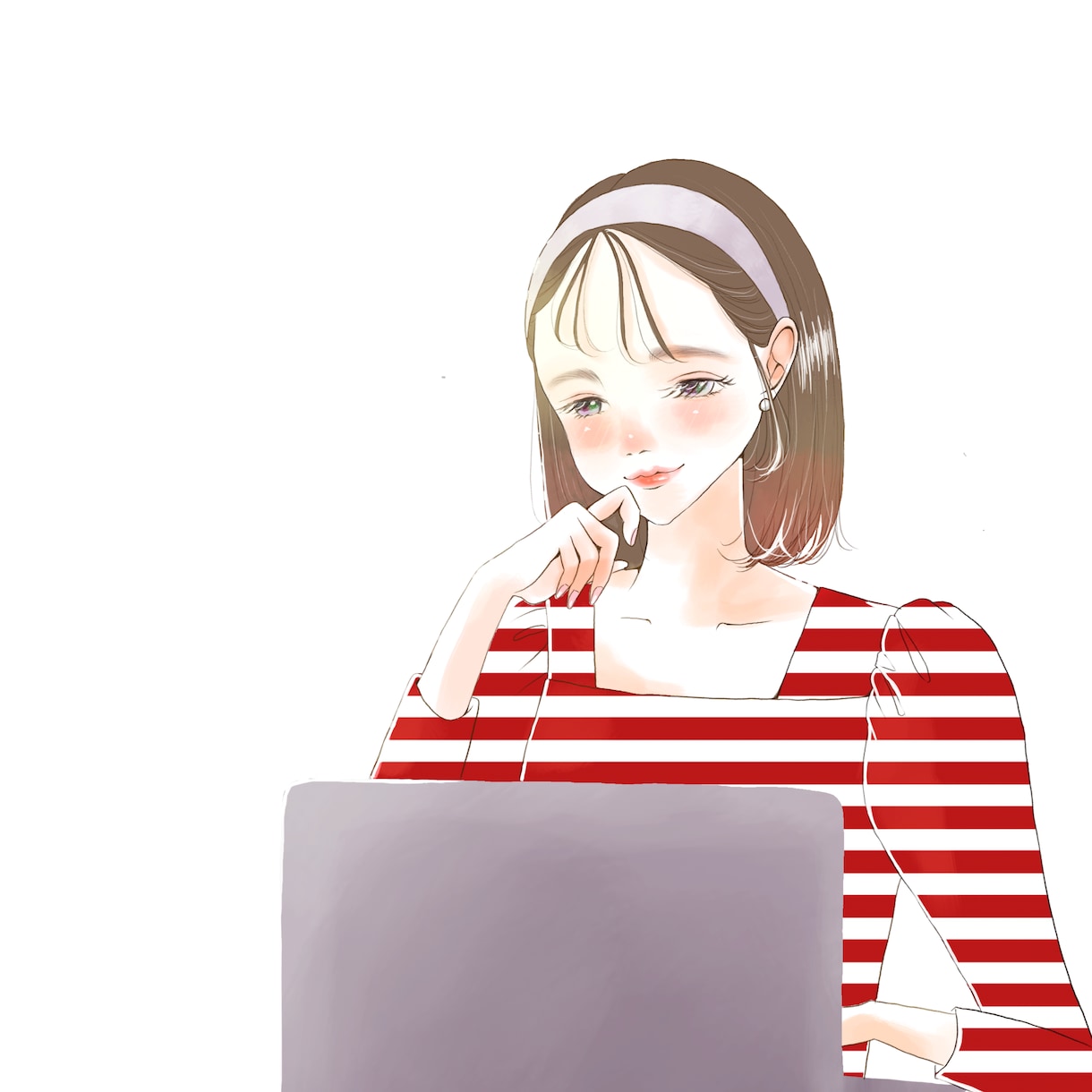 商用利用可＊シンプルお洒落カットイラスト制作します SNSや商品パッケージ、サムネやHP、ブログなど用途色々 イメージ4