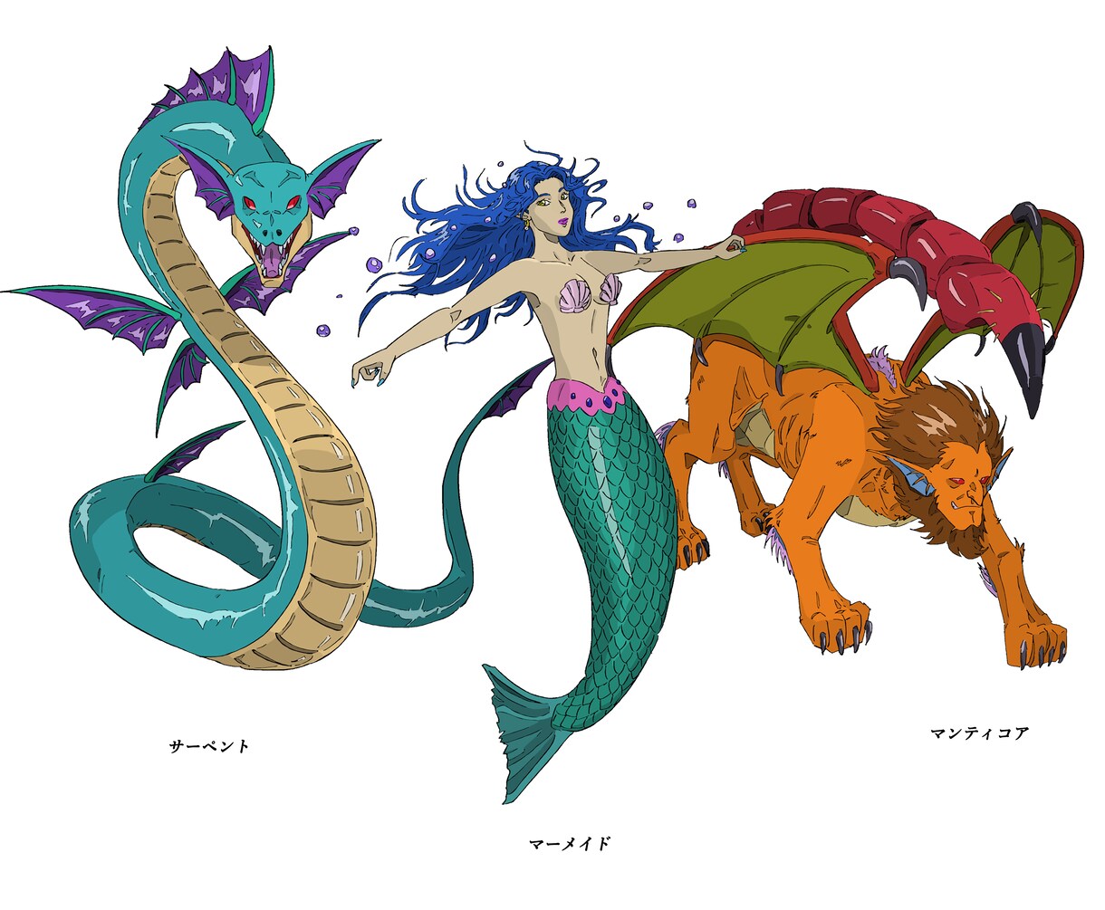 ハイクオリティなオリジナルキャラクターを描きます ゲームやアニメに登場しそうな、創作キャラをデザインします。 イメージ7